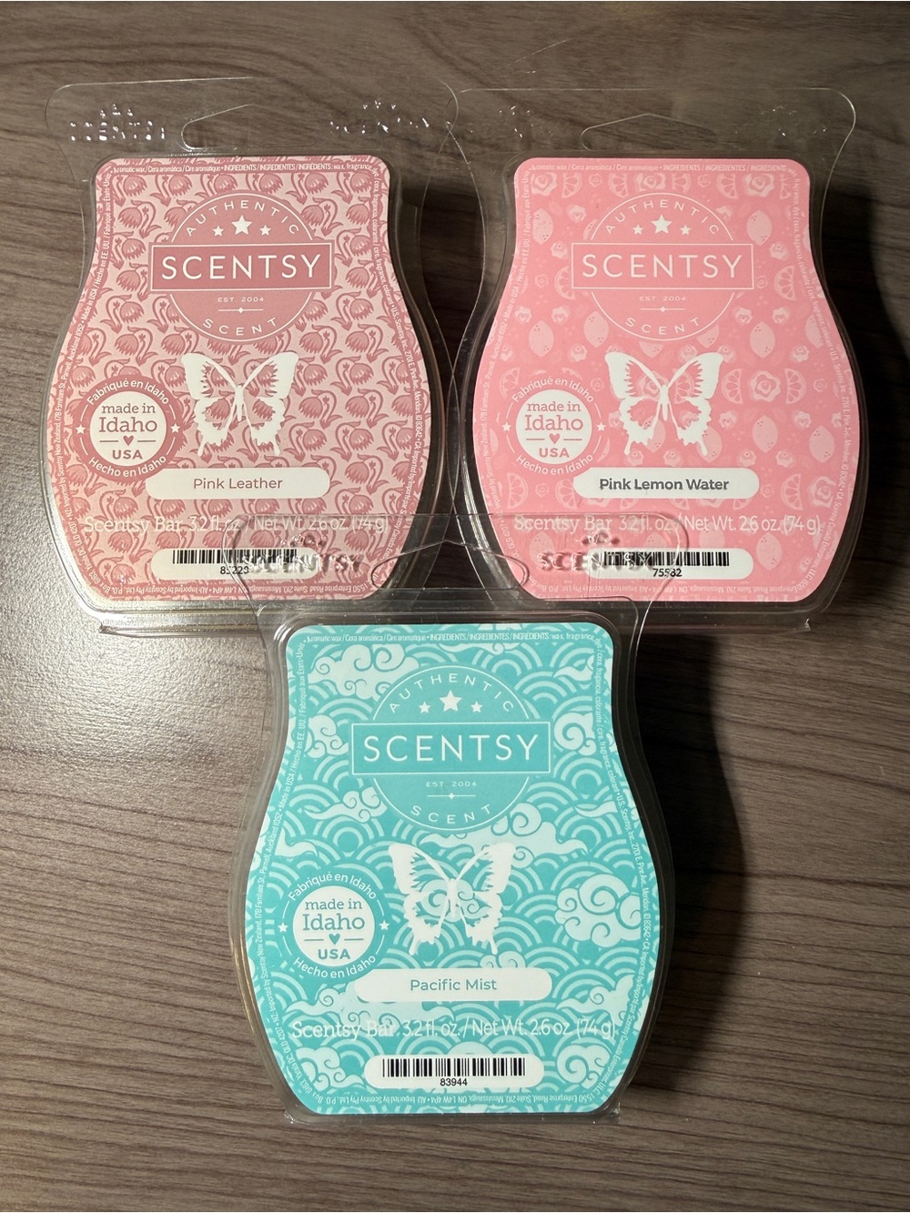 Lot of 3 Scentsy Wax Melts